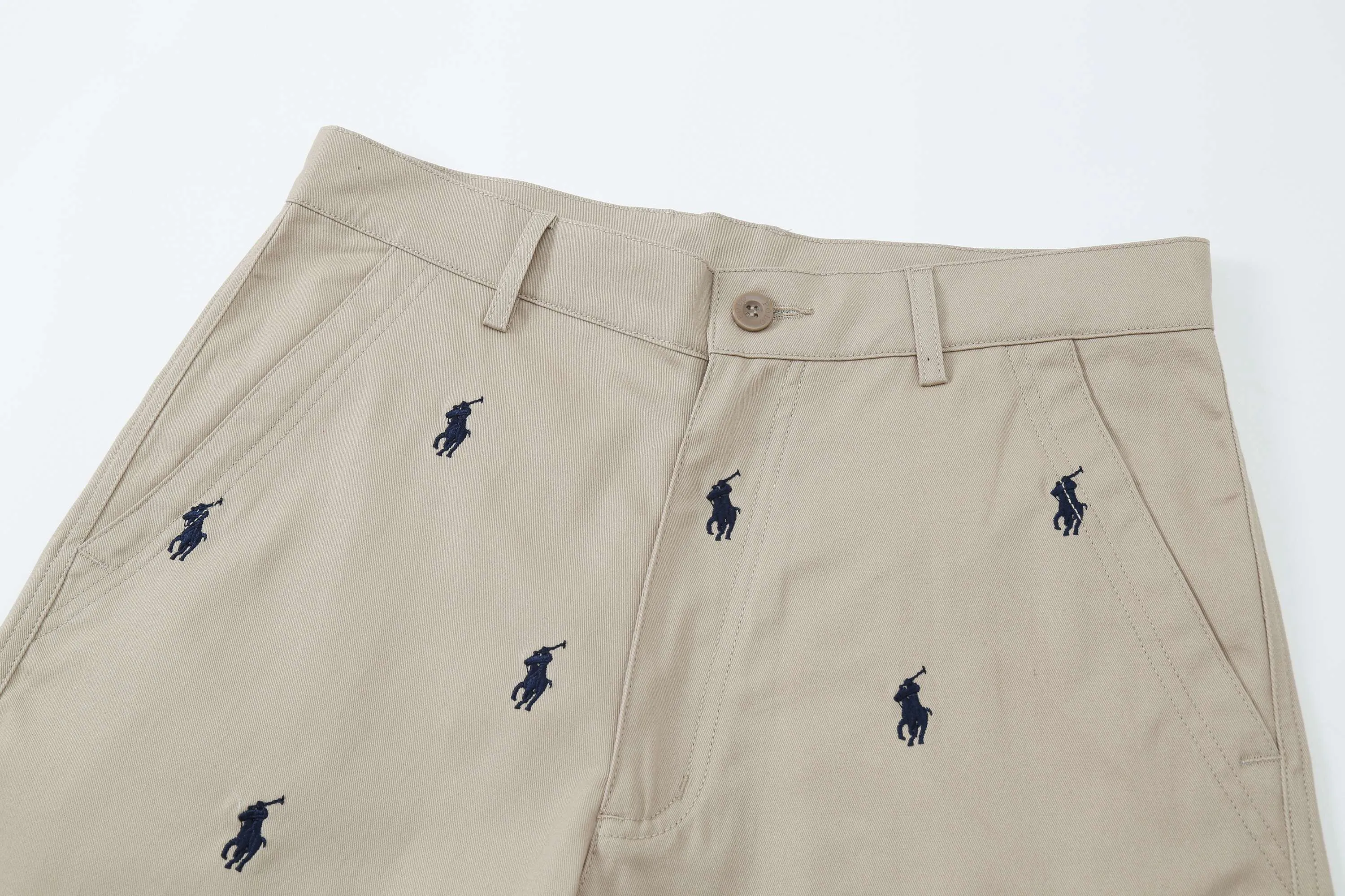 P210 Item number: s090 Paul polo pony standard polo five-point full logo straight shorts Size: 30 32 34 36 38